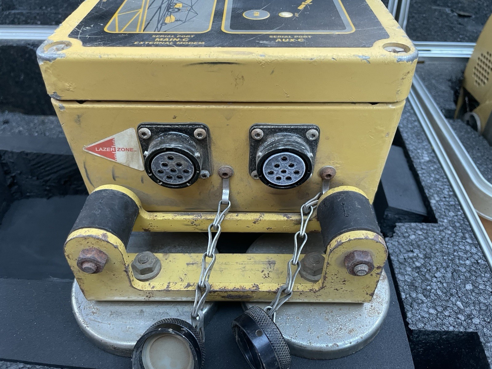 TOPCON SYSTEM FIVE 9901 GPS MACHINE CONTROL BOX 3DMC INCLUDING DISPLAY UNIT 9168
