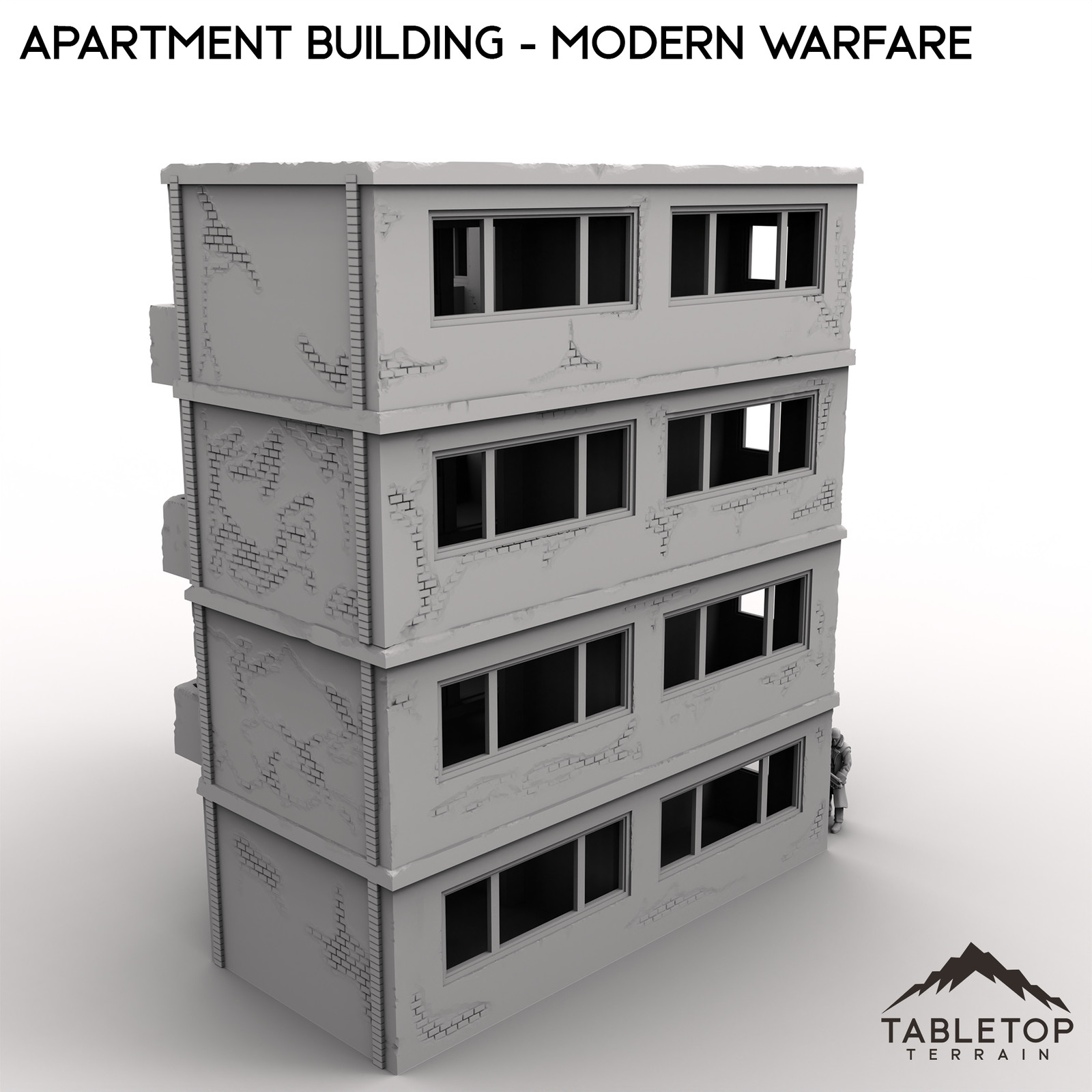 Apartment Building - Modern Warfare - MCP Tabletop Terrain