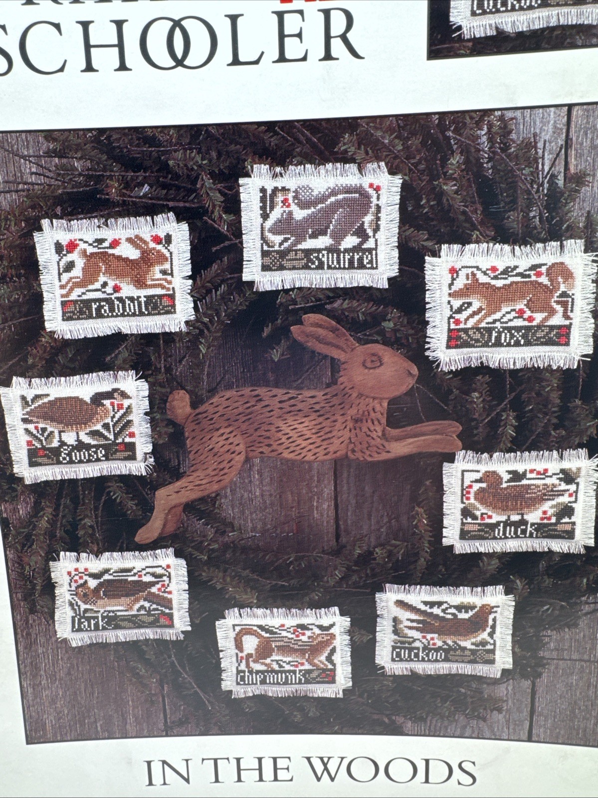 Prairie Schooler Cross Stitch Pattern In The Woods Chart 46