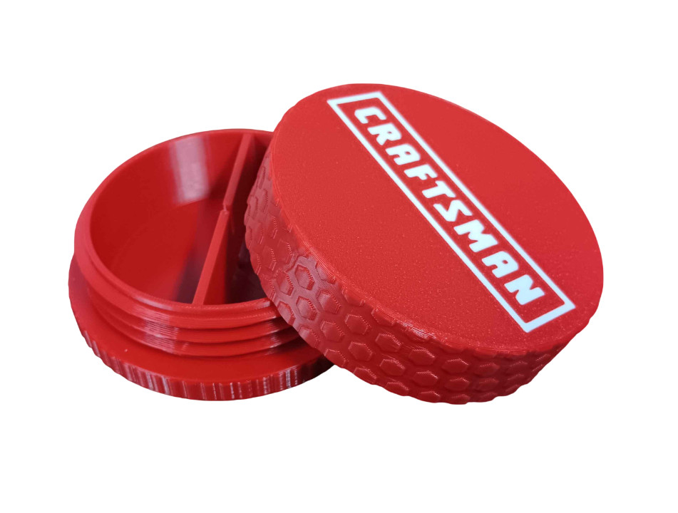 Craftsman Tools Threaded Container – Screw & Parts Heatproof Storage Box