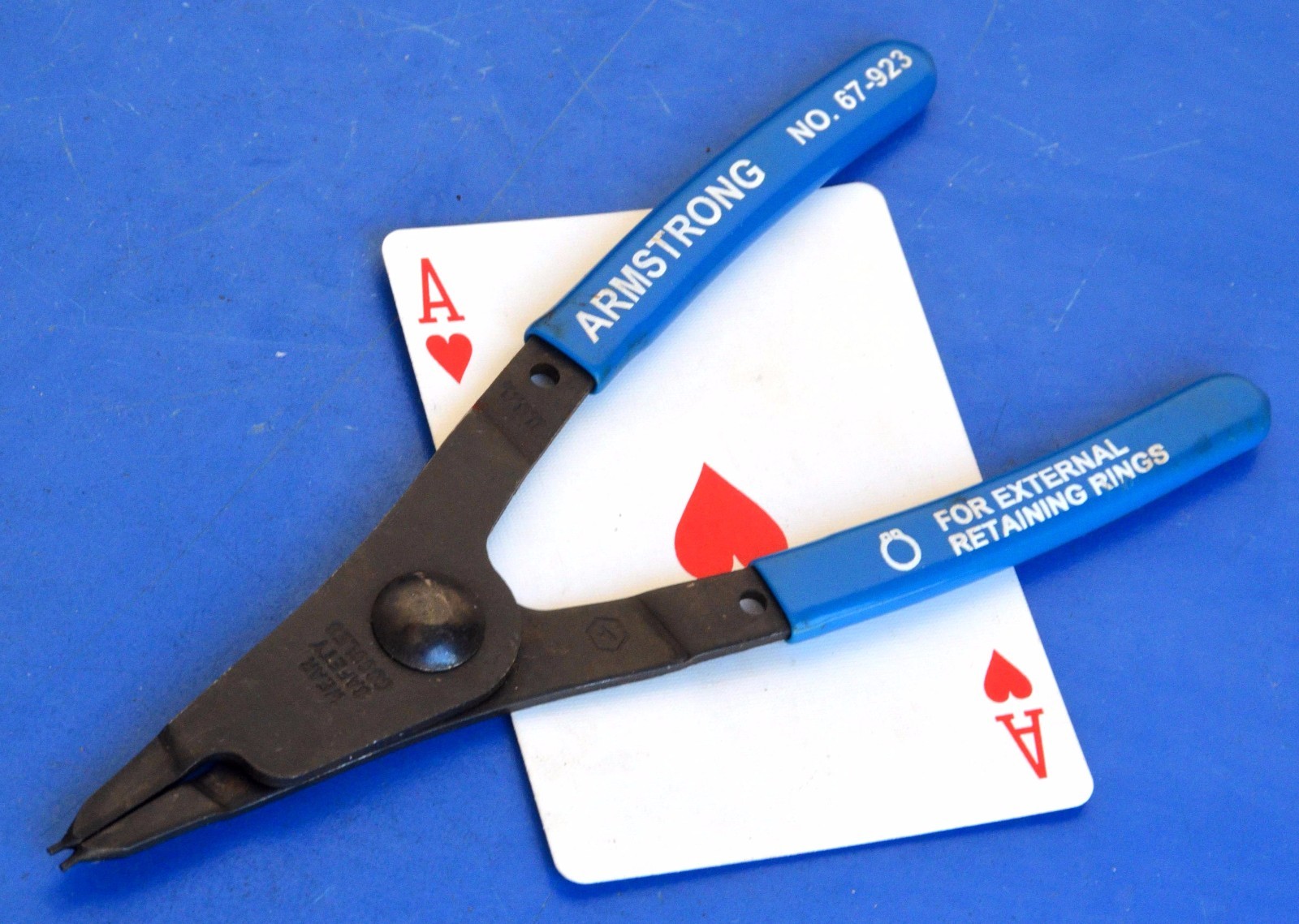 Armstrong Straight 0.038" Retaining Snap Ring Pliers 67-923 External 6-1/8" NEW