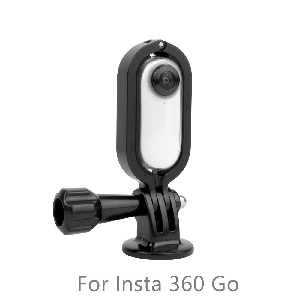 Black Aluminium Alloy Frame Protective Case Adapter Mount For Insta 360 Camera g