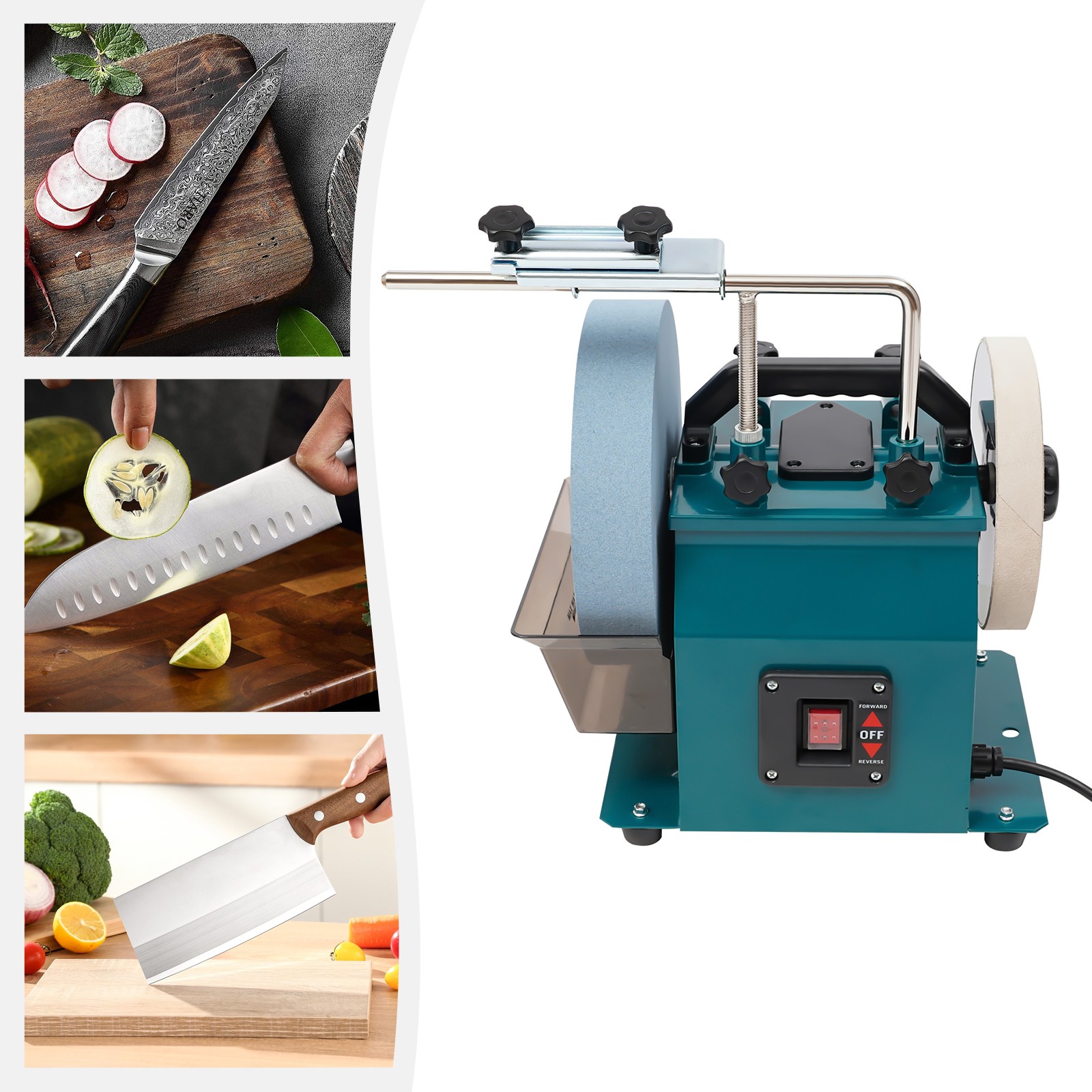 Manufacturing Homecutter Knife Sharpener 10" Automatiic Blade Grinding Sharpener
