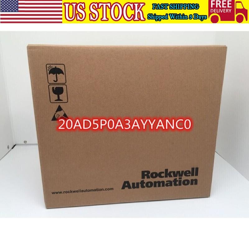 New AB 20AD5P0A3AYYANC0 AB PowerFlex 70 AC Drive Free Shipping US Free Tax