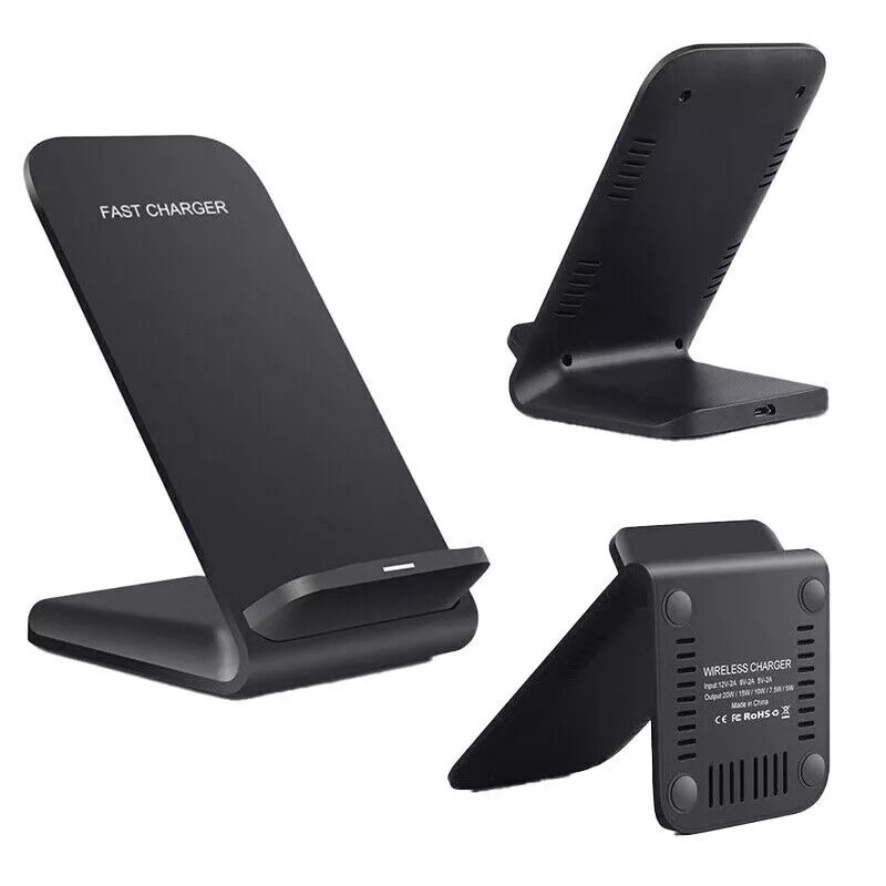 30W Wireless Charger Charging Stand Dock For Samsung iPhone Android Cell Phone