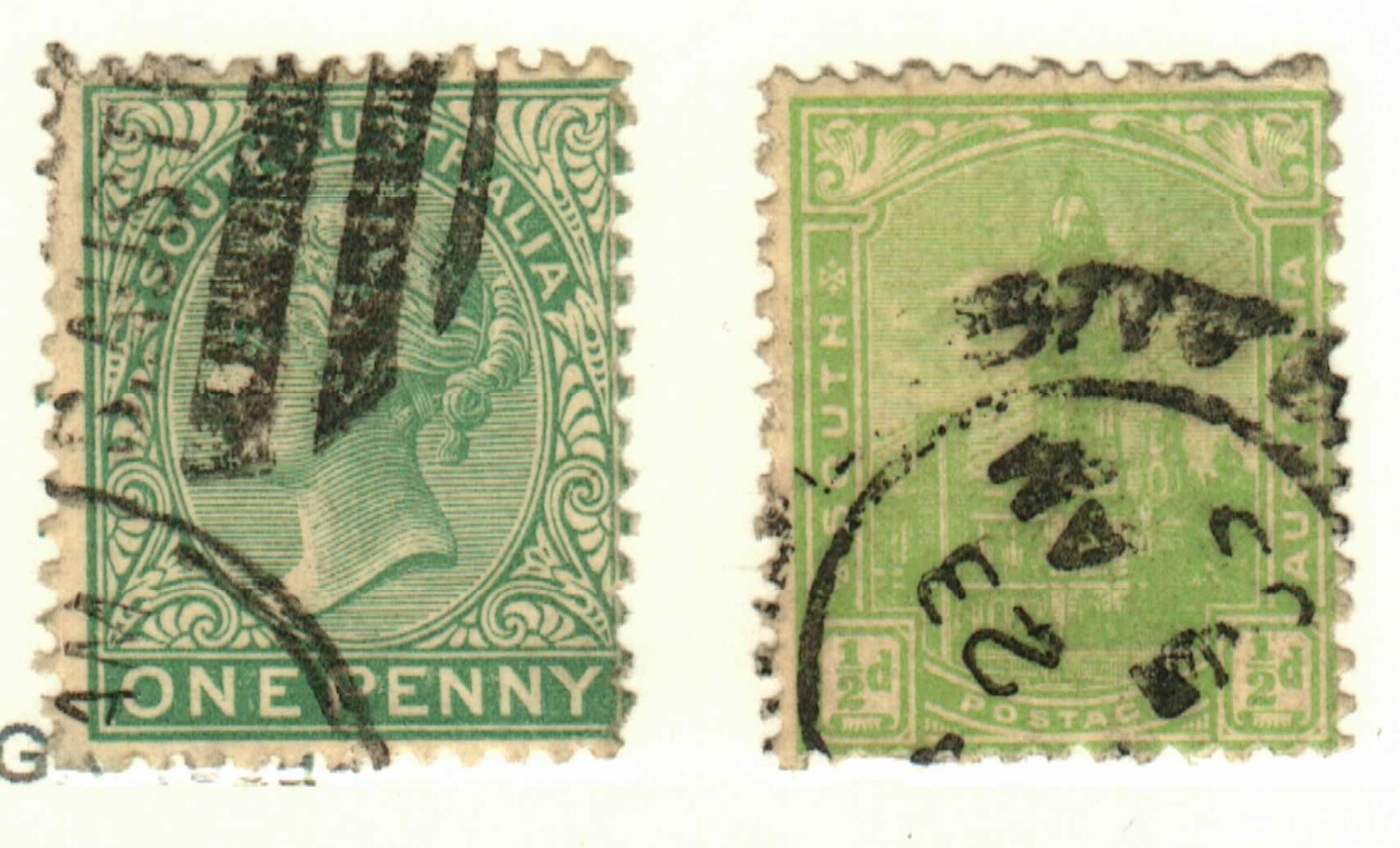 Australia South Australia #105, 114 used