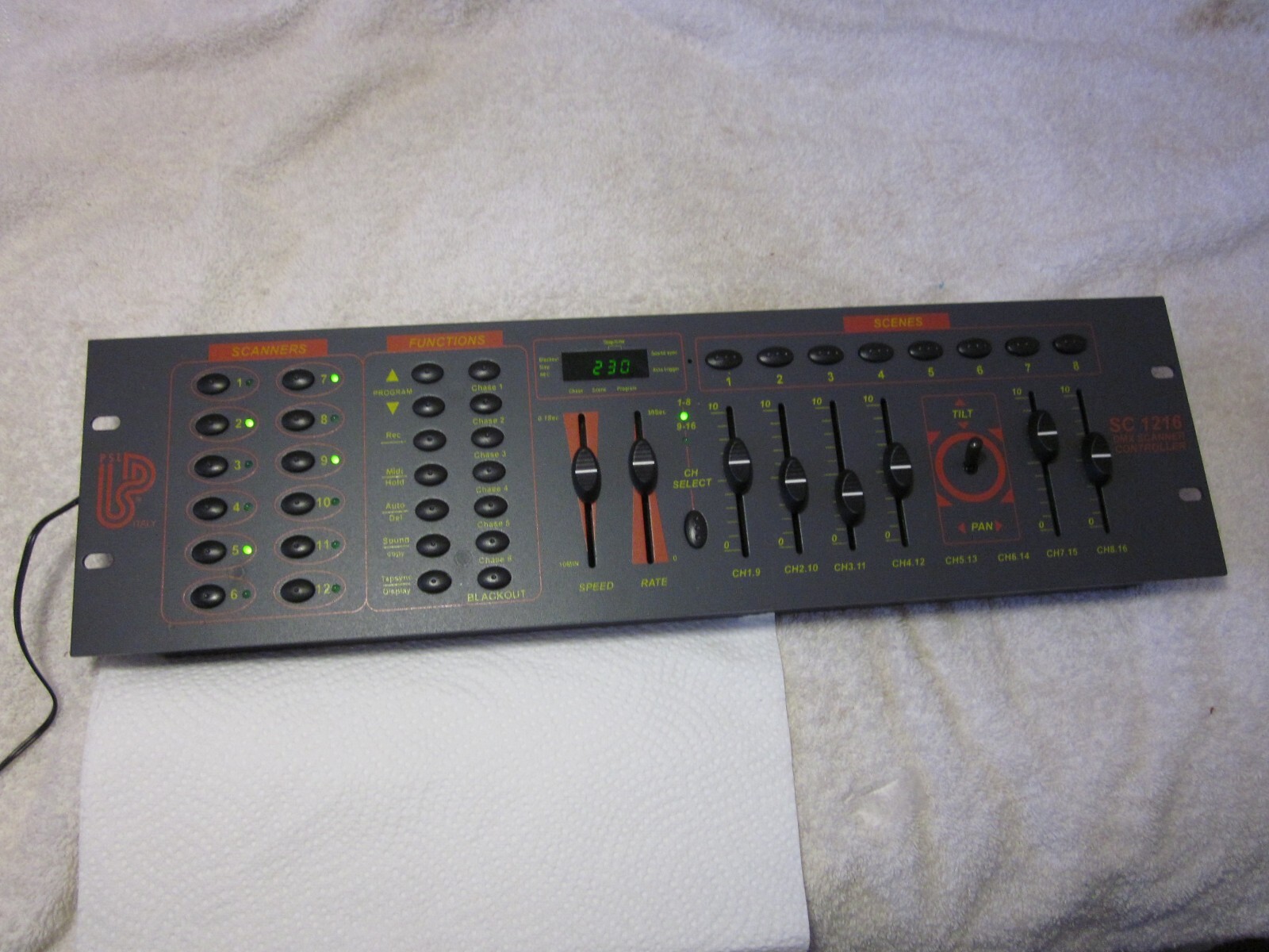DMX SCANNER CONTROLLER SC-1216