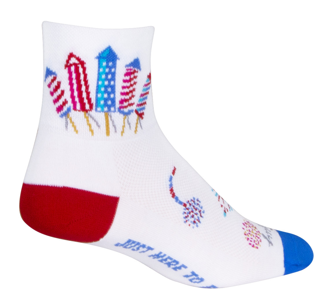 Socks - SockGuy - Bangers L/XL 3" Classic Cycling/Running NEW