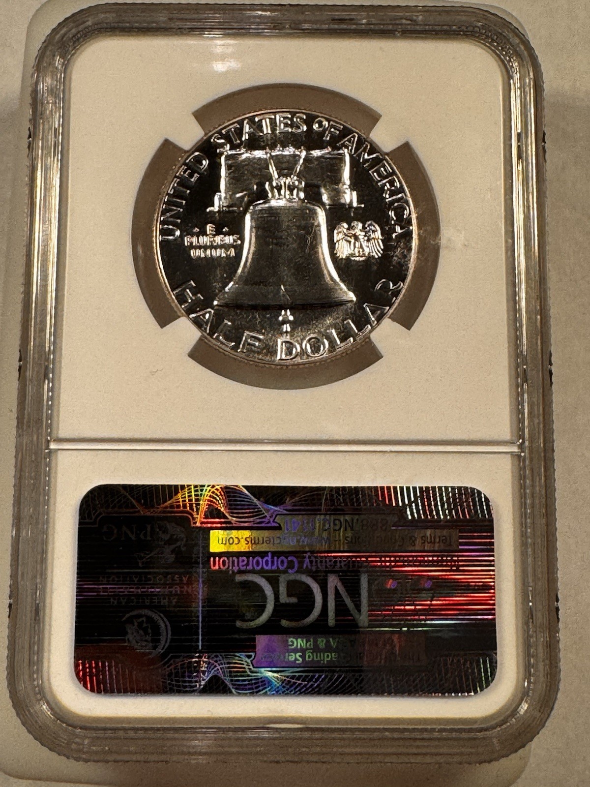 1960 50C NGC PF 67 Franklin Half Dollar