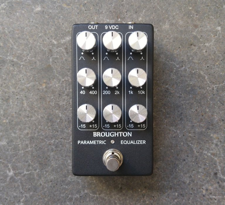 Brougton Parametric EQ-  Bass equalizer pedal. SOLD OUT