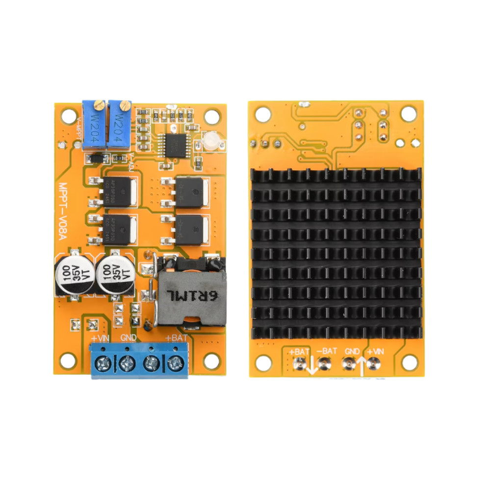 For MPPT 100W 5A Solar Charge Controller with Backflow Prevention 8-28V Range