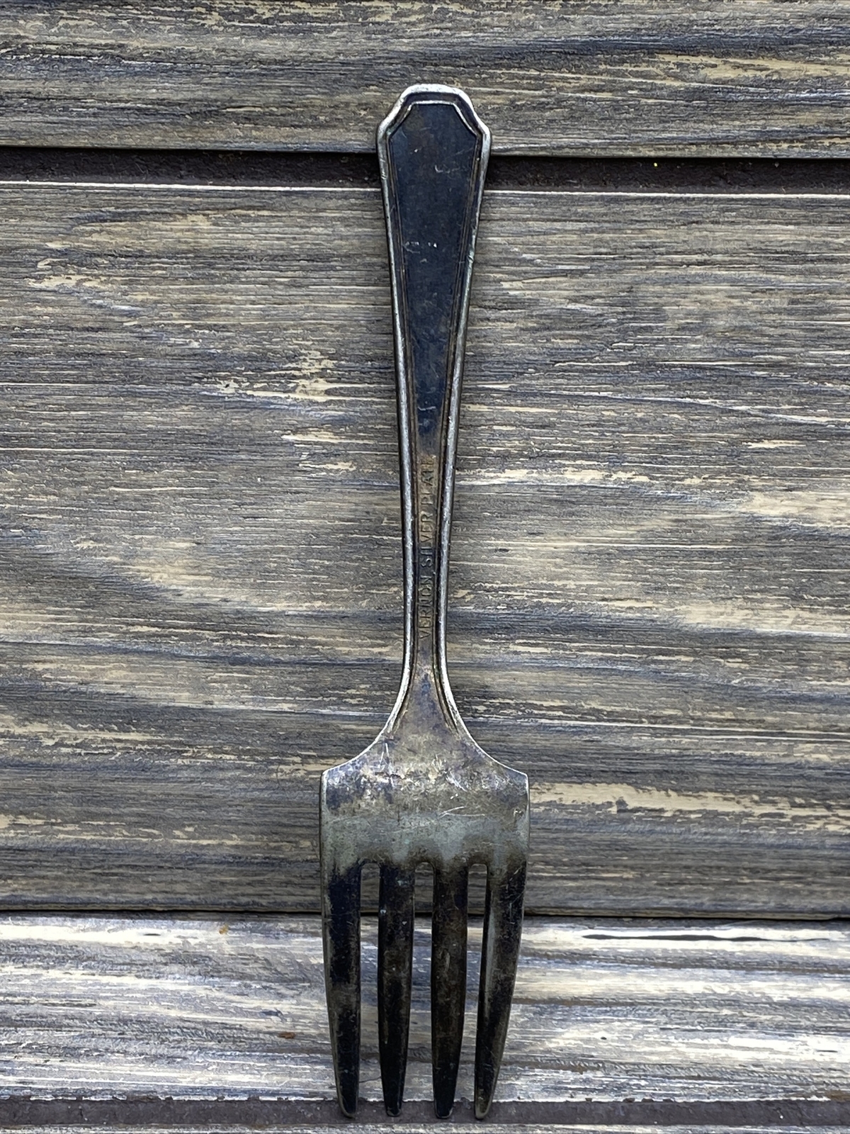 Vintage Vernon Silver Plated Fork 4"