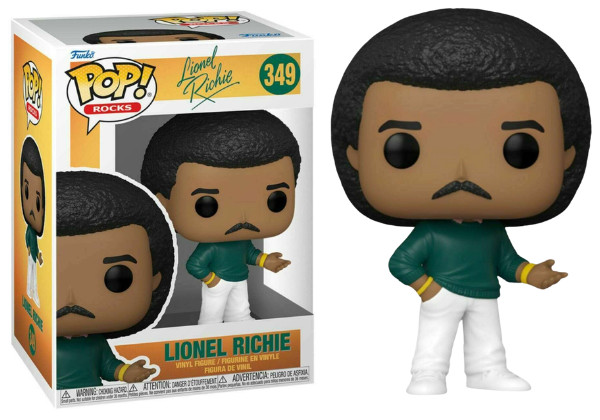 Funko Pop! Lionel Richie Rocks 349 Vinyl Figure in PopShield Protector