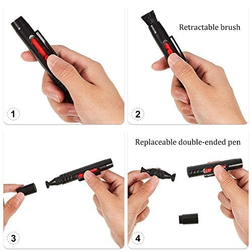 Patelai Camera Cleaning Kit Include Pen Brush, Blower Brush Dust...
