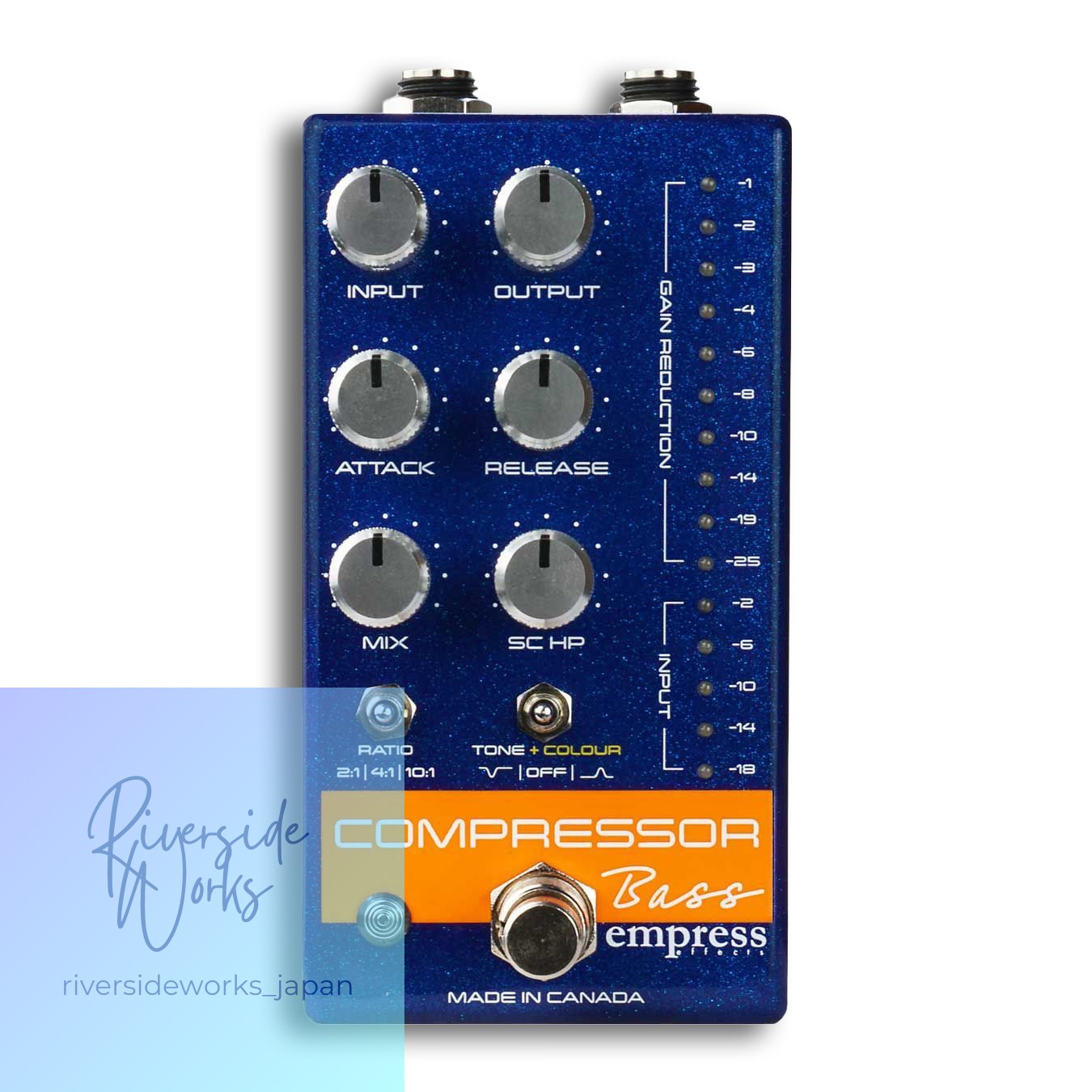 empress Bass Compressor Blue New