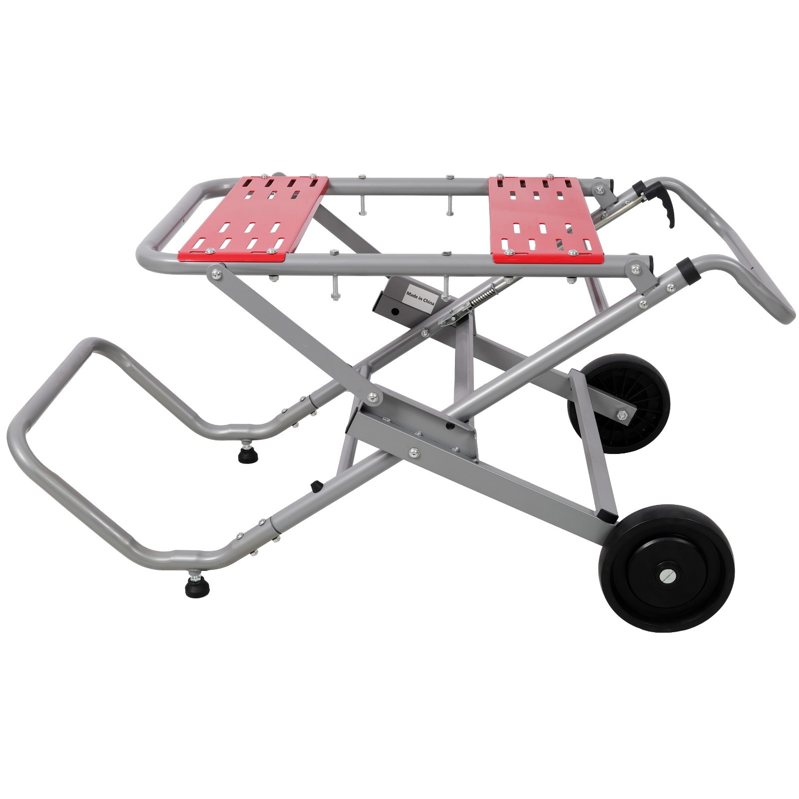 Heavy Duty Rolling Foldable Table Saw Stand, 330Lbs Load, 8" Wheels