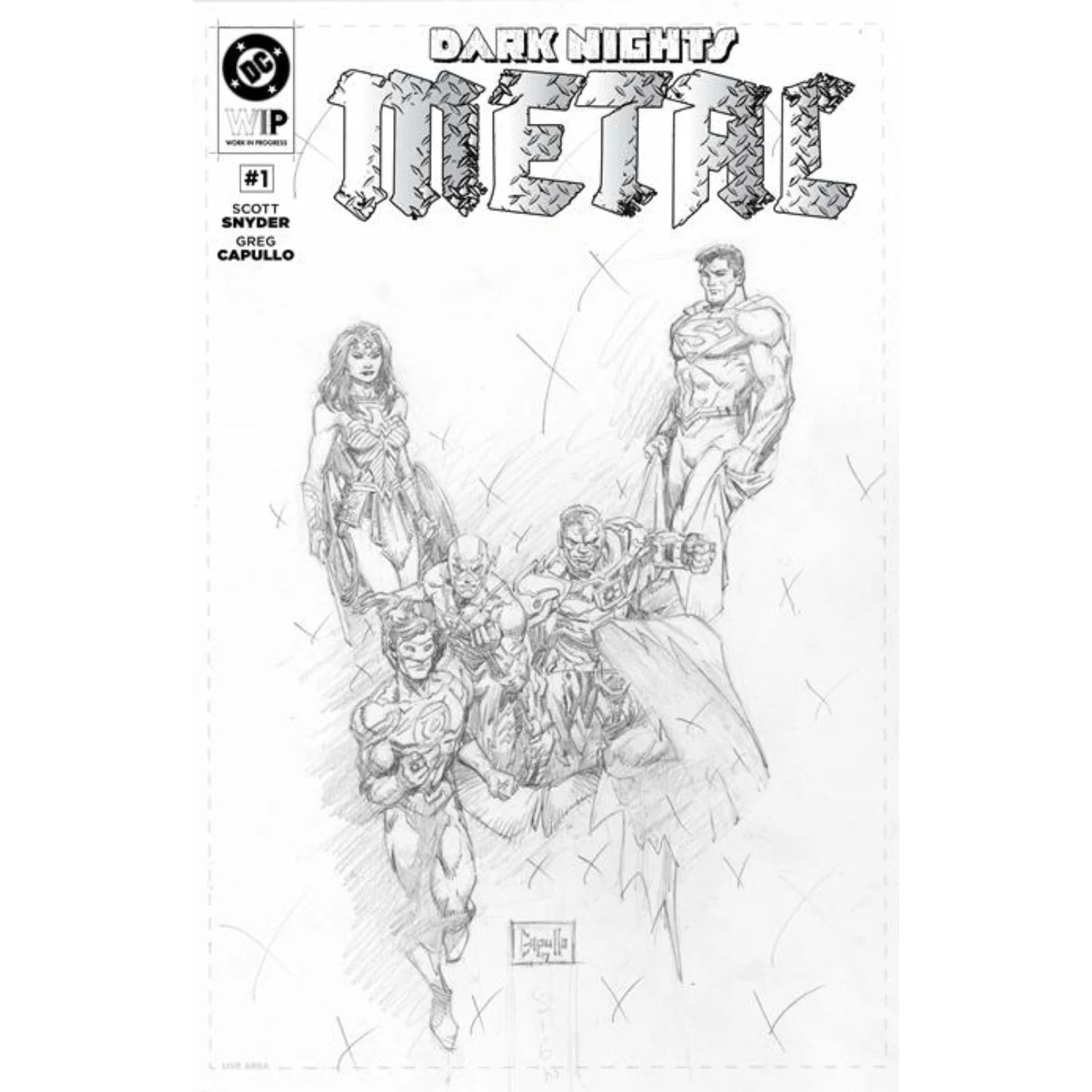 DC WIP Dark Nights Metal: #1 [Greg Capullo CVR A] 2026