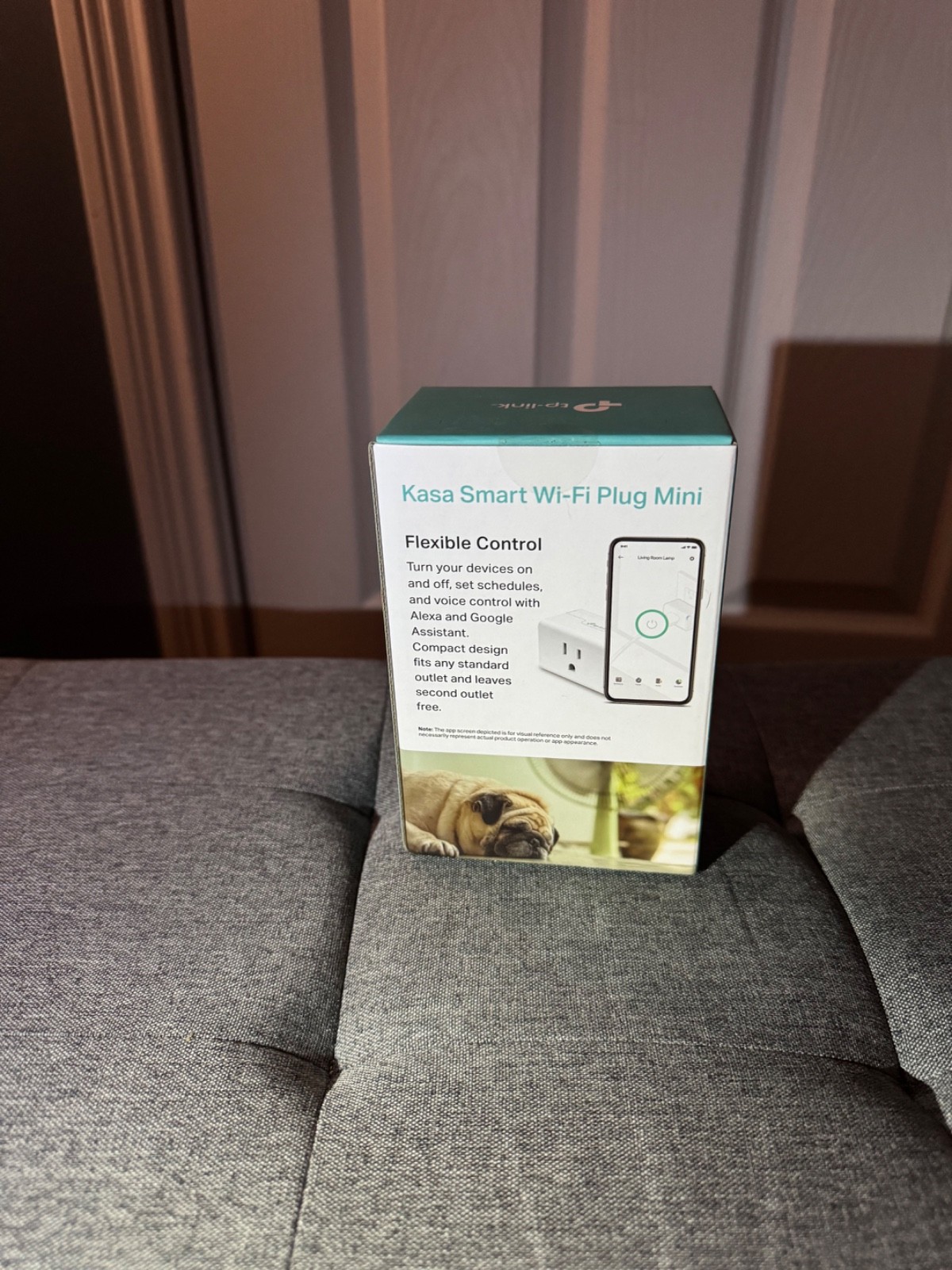 Kasa Smart Wi-Fi Plug Mini by TP-Link - White Model HS105