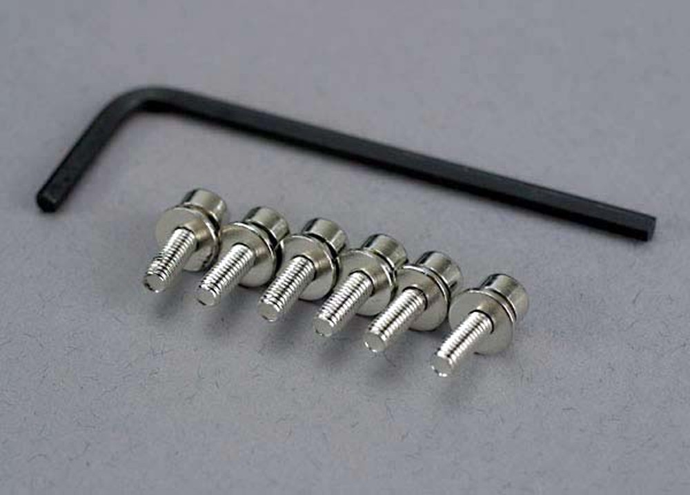 Traxxas 1/10 Spartan SR Boat * Caphead Machine Screws & Wrench, 3x10mm * 3159