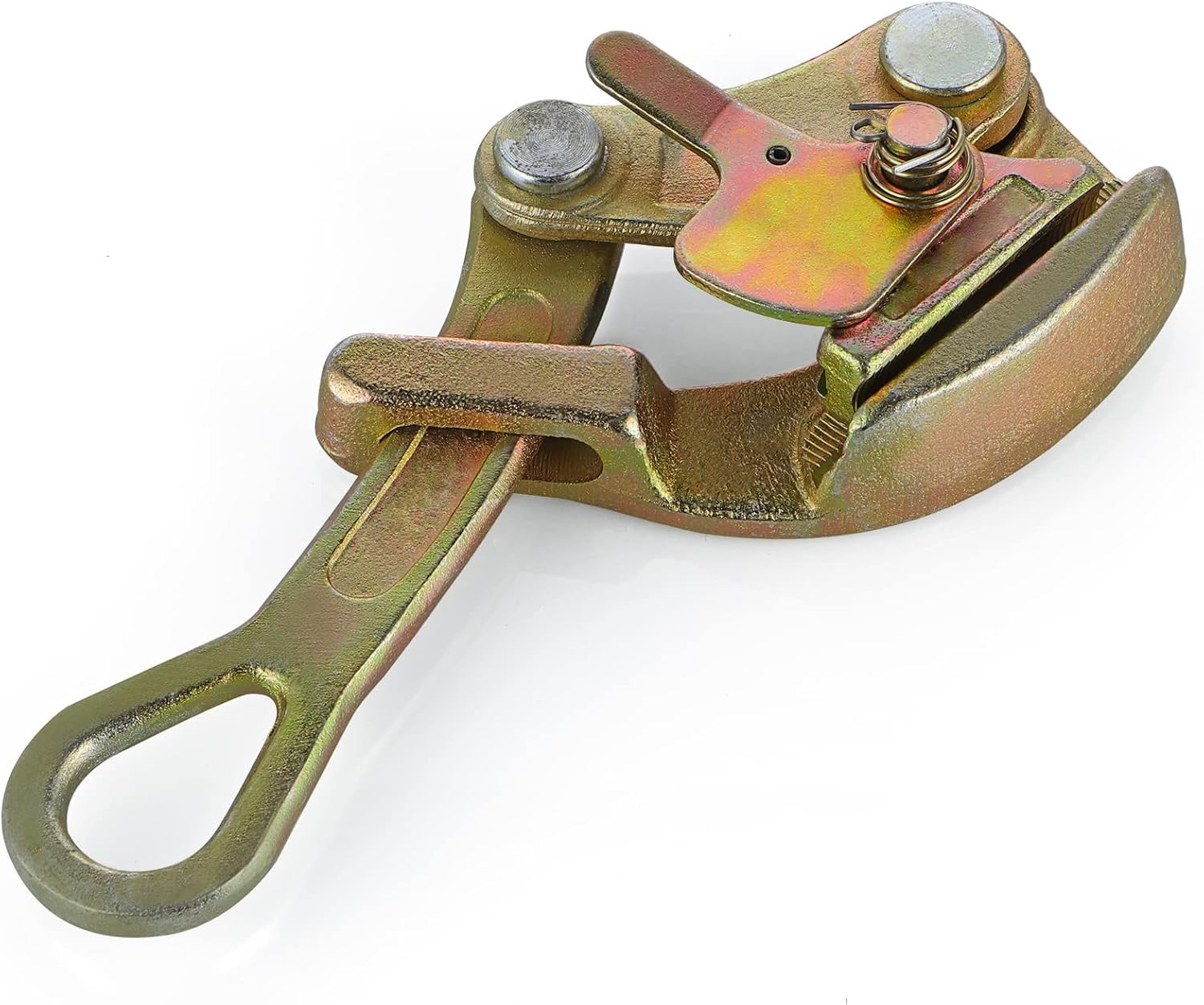 2T Wire Grip, Cable Gripper Puller, Steel Rope Jaw Pulling Tool for Zip Line, Ba