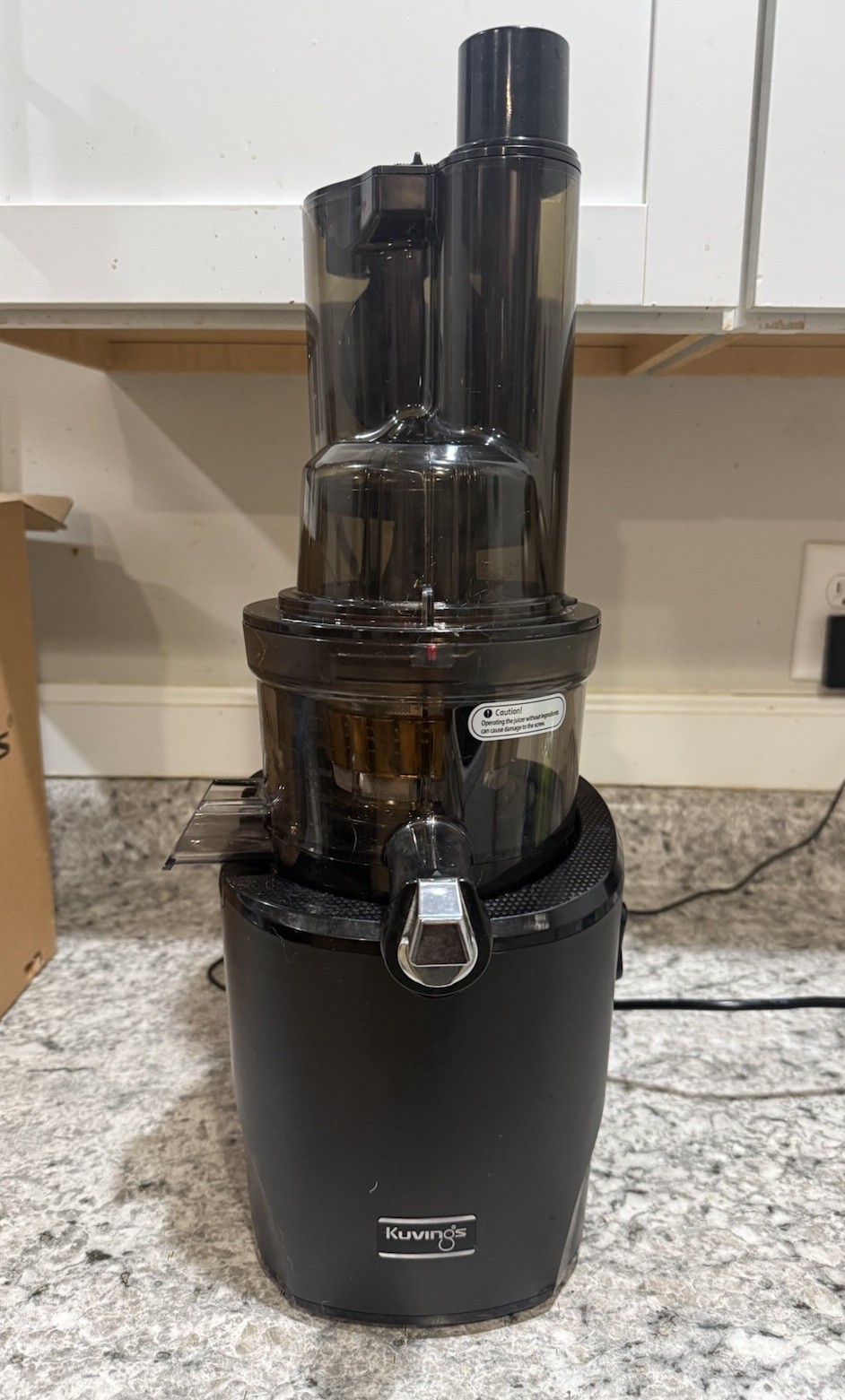 Kuvings REVO830 Slow Juicer Black 240W  All Accessories + Added Citrus Juicer