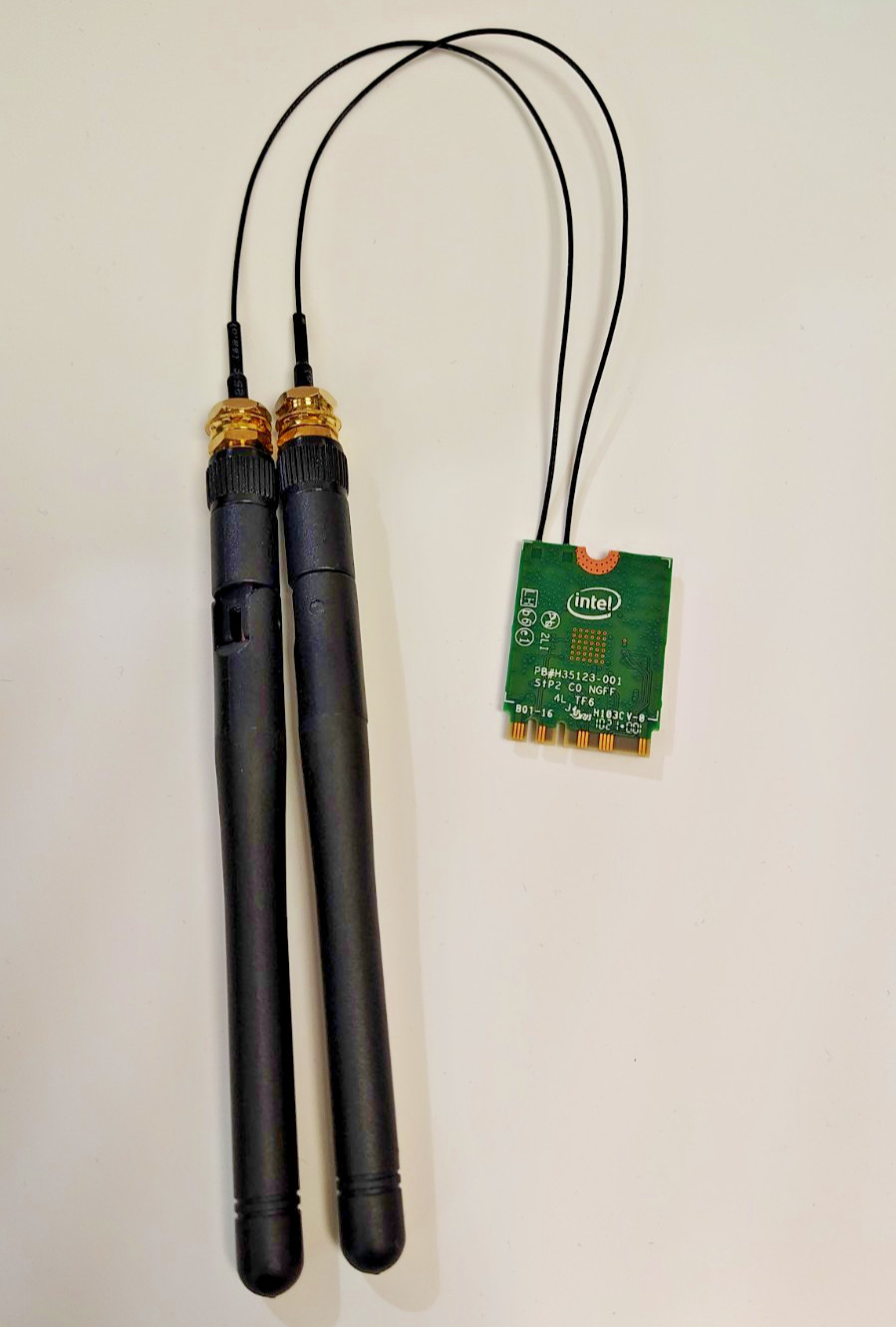 Intel Dual Band Wireless-AC 7265 Model 7265NGW MIMO 802.11 A/B/G Draft n
