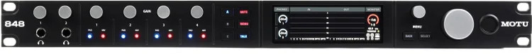 MOTU 848 28 x 32 Thunderbolt 4/USB4 Audio Interface with AVB