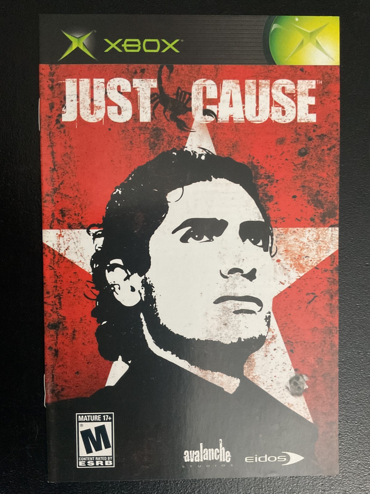 Just Cause 1 Microsoft XBOX Instruction Manual Only
