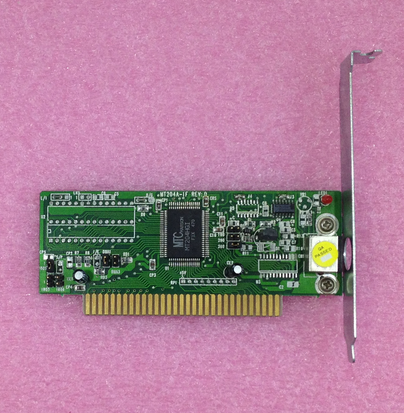 RARE VINTAGE MT204A-IF REV:D 8 BIT ISA INTERFACE CARD