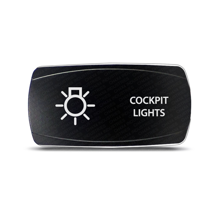 CH4X4 Marine Rocker Switch Cockpit  Symbol