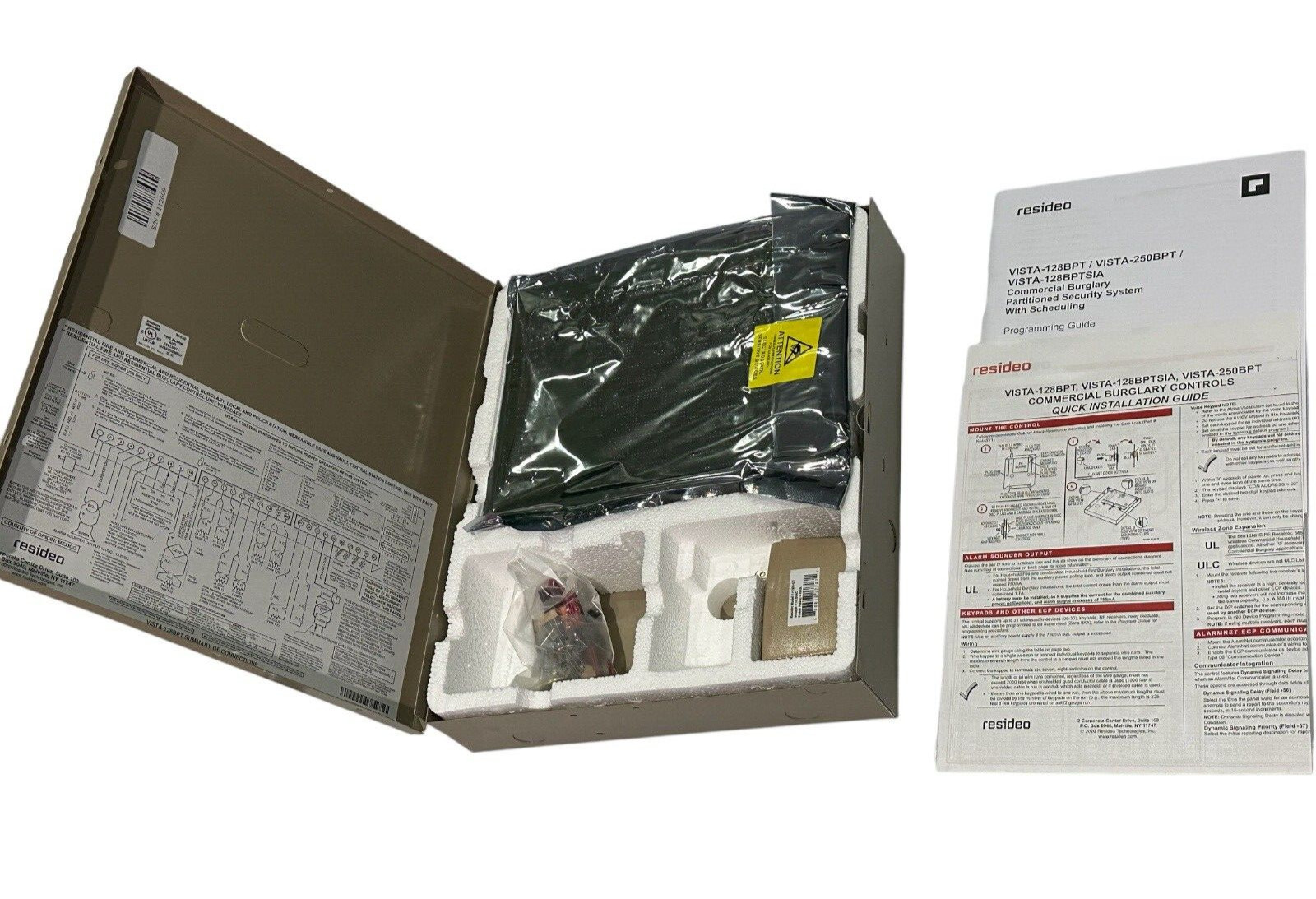NEW RESIDEO  VISTA TURBO CONTROL PANEL  VISTA-128BPT WAV128BPT-22.5 REV 12.5