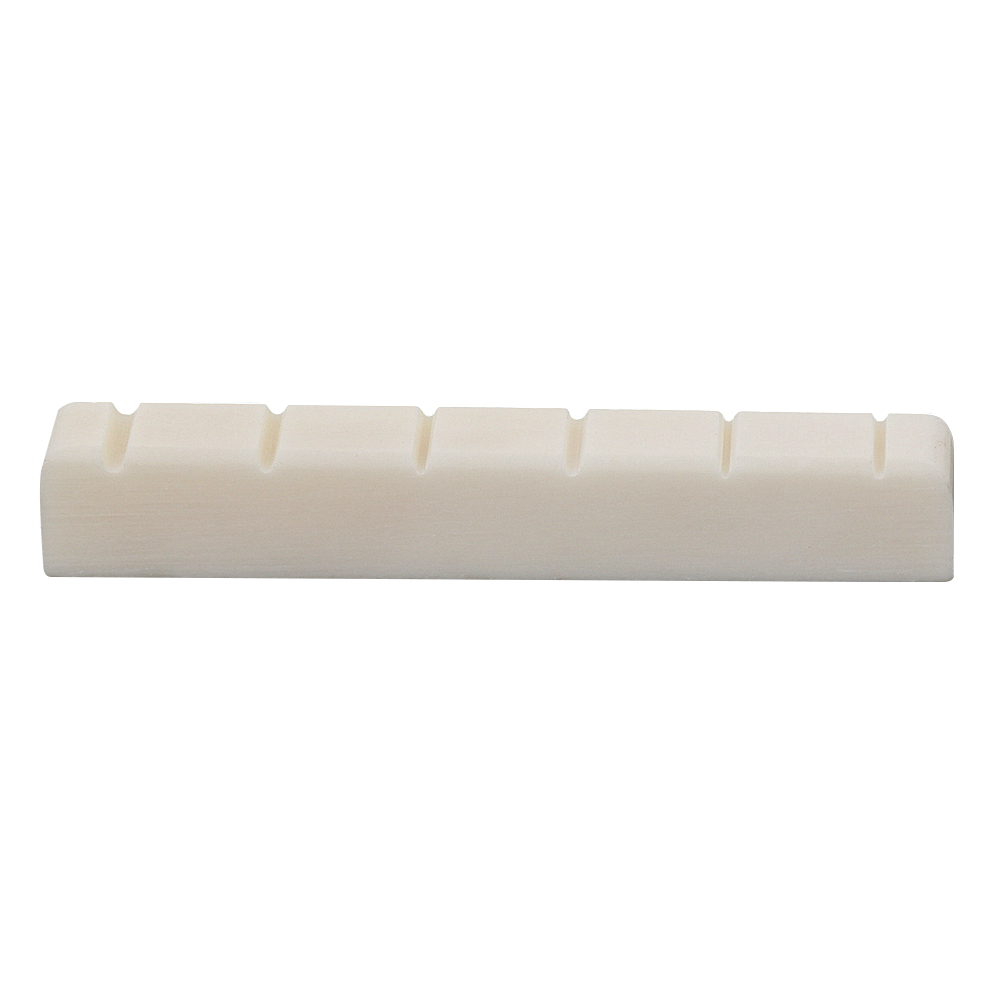 Left handed Bone 6 String Slotted Nut For Classic Guitar Accessories52x6x9-8.5mm