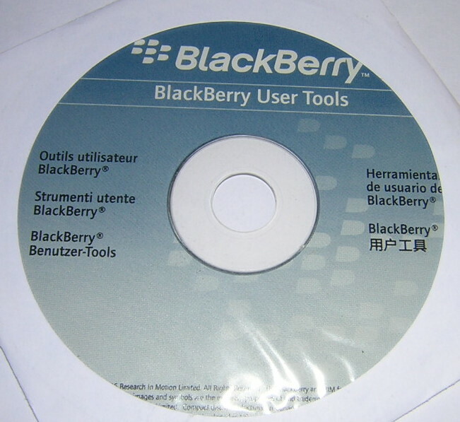 Vintage Blackberry User Tools Software Windows PC CD-ROM (2006) Utilities