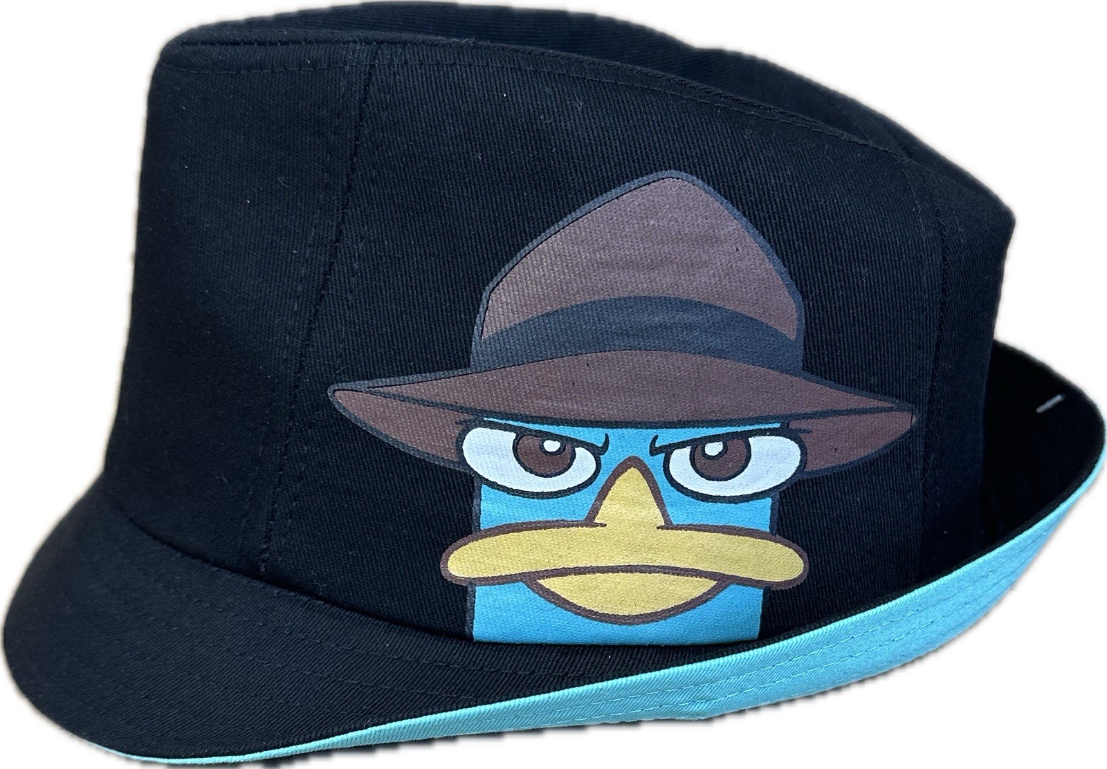 Hat - Disney - Phineas and Ferb - Perry Hat Cosplay Costume Black Kids NEW