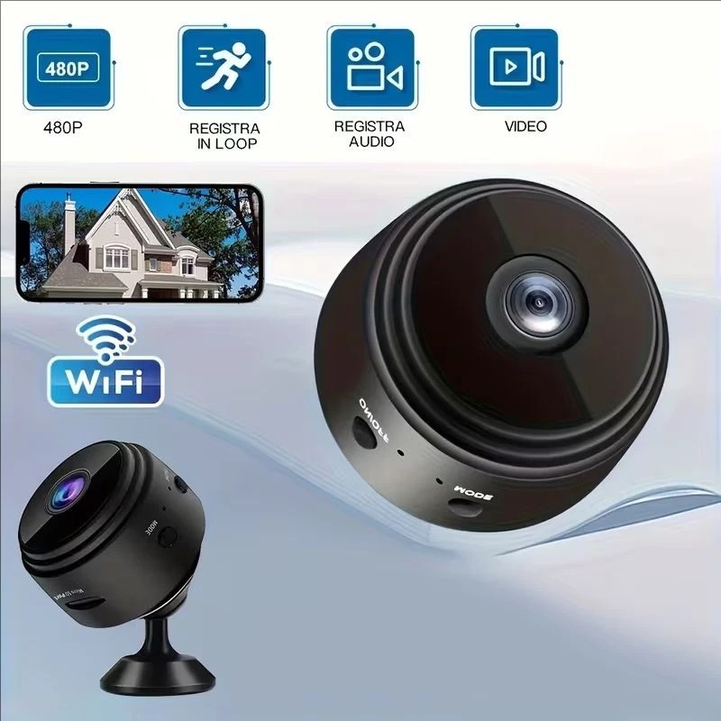 Mini Wireless Record Camera WiFi IP Home Security DVR Night Vision HD USB 1080P