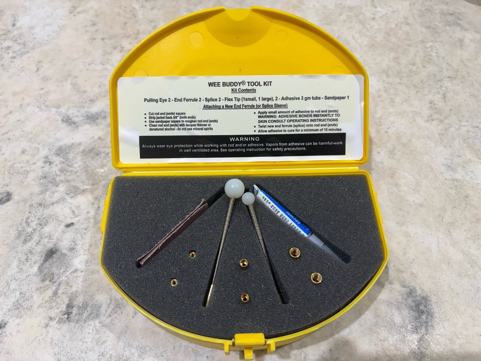 New Jameson Wee Buddy Fish Tape Accessory & Repair Kit 1/8”