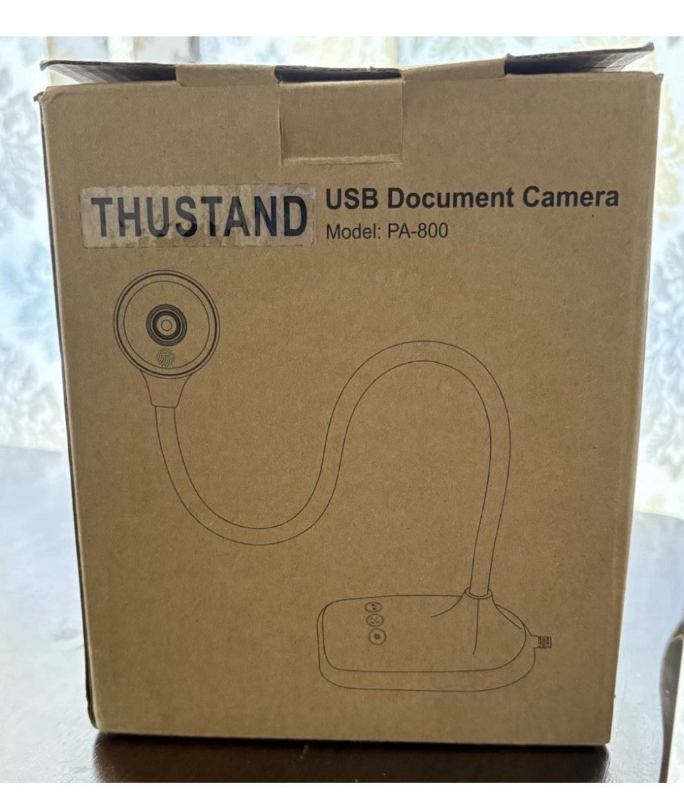 THUSTAND PA-800 USB Document Camera, Model PA-800, MPN PA-800 NEW