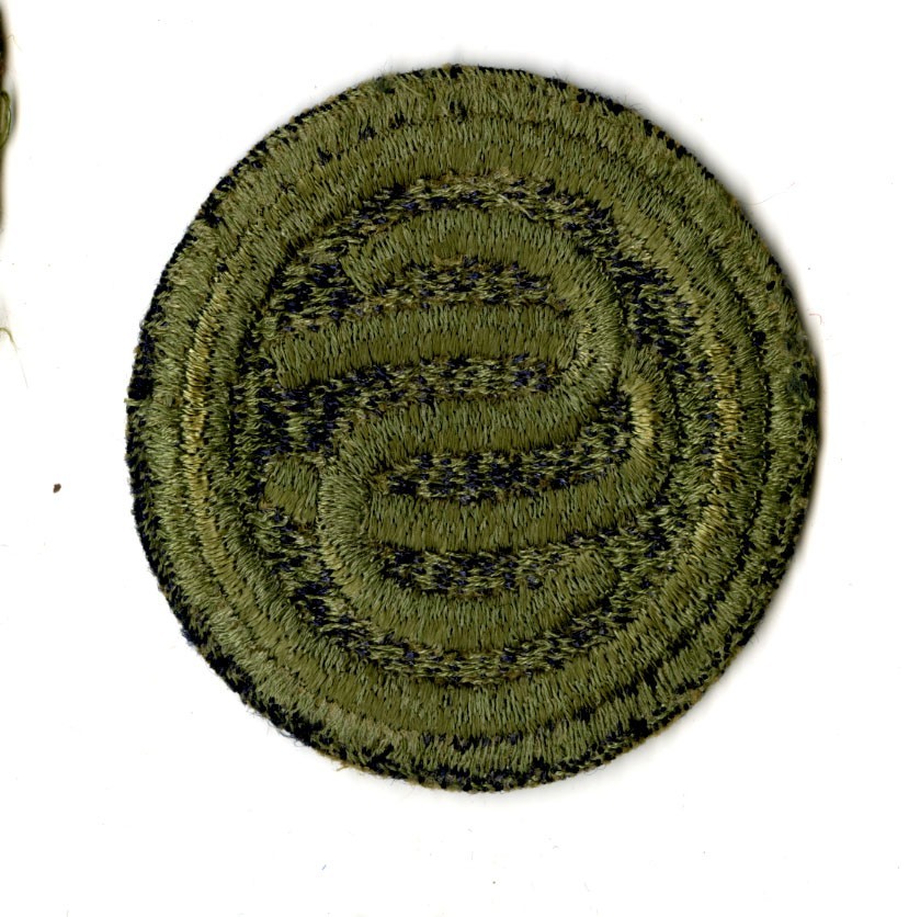 Officer Candidate School Green Back Patch WWII Original OCS