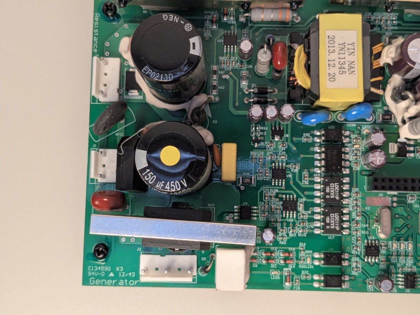 Matrix Bike Lower Controller Board LCB1-ErPs Power Supply Assembly