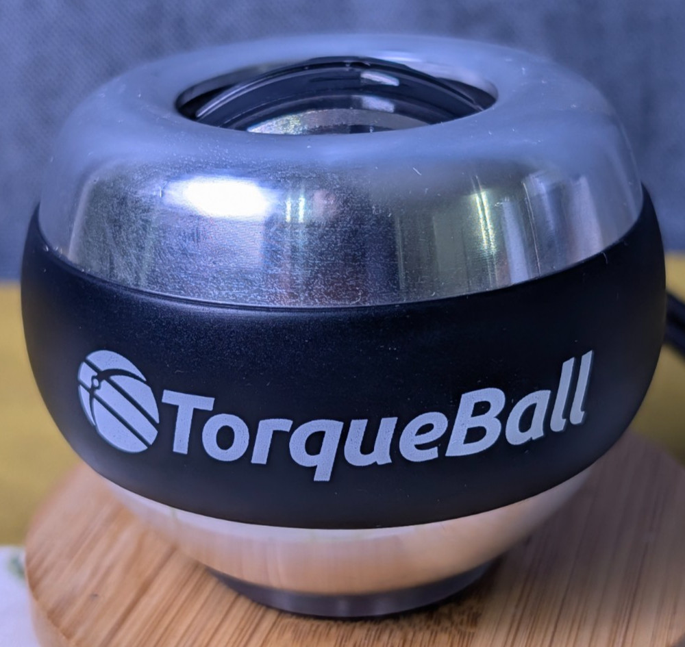 TorqueBall Gyro Ball Wrist Exerciser Forearm Grip Strength Trainer LCD Counter