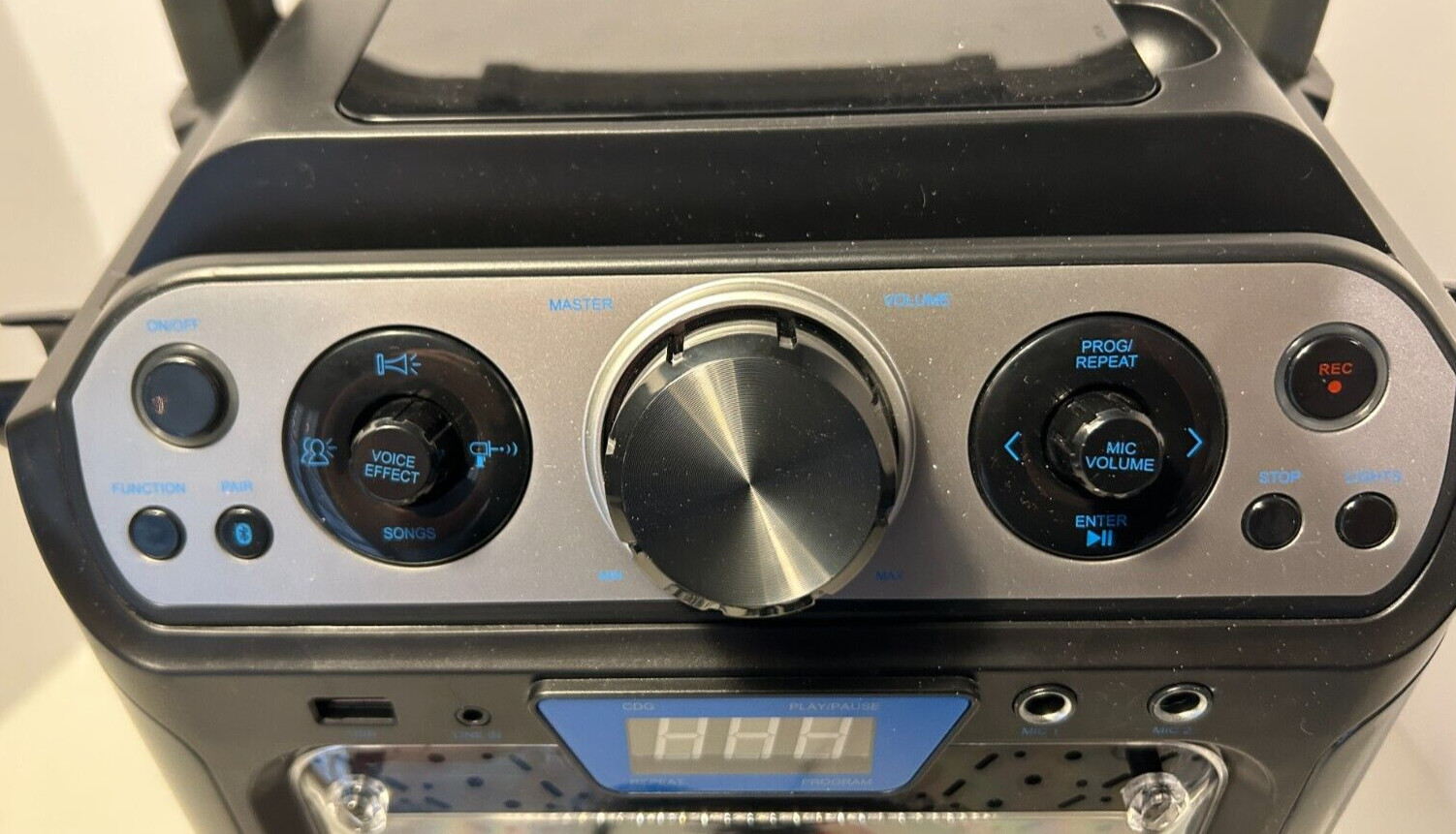 Singing Machine Portable Groove Hype Bluetooth Karaoke System (SML712BK) - [LN]™