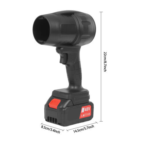Cordless Car Dryer Air Blower Turbo Fan, Maximum Speed 28000rpm/Adjustable Speed