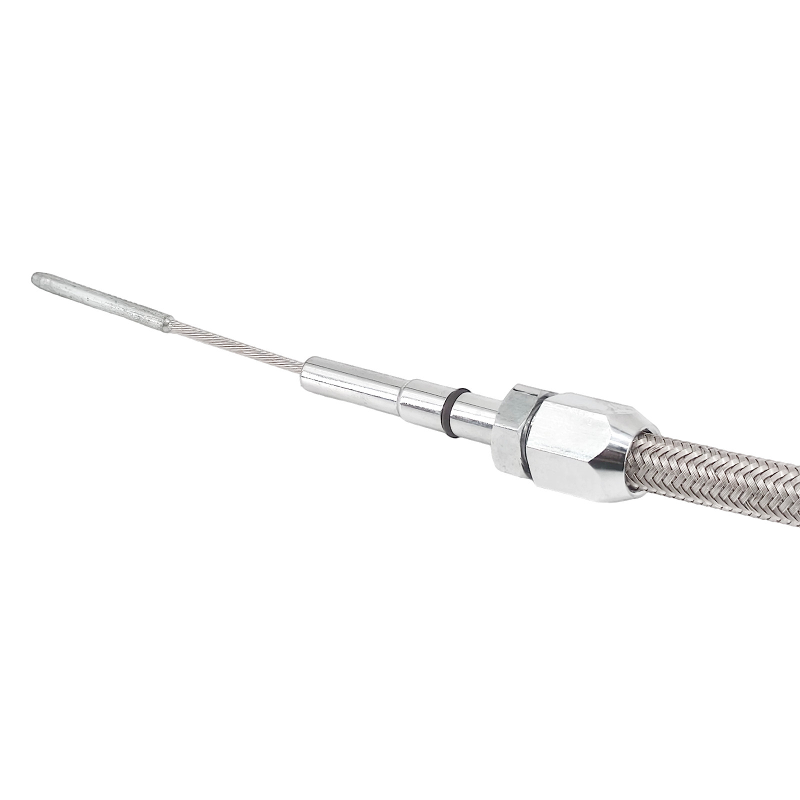 For LSX LS1 LS2 LS6 4.8 5.7 6.0L LS Flexible Stainless Oil Dipstick Replacement