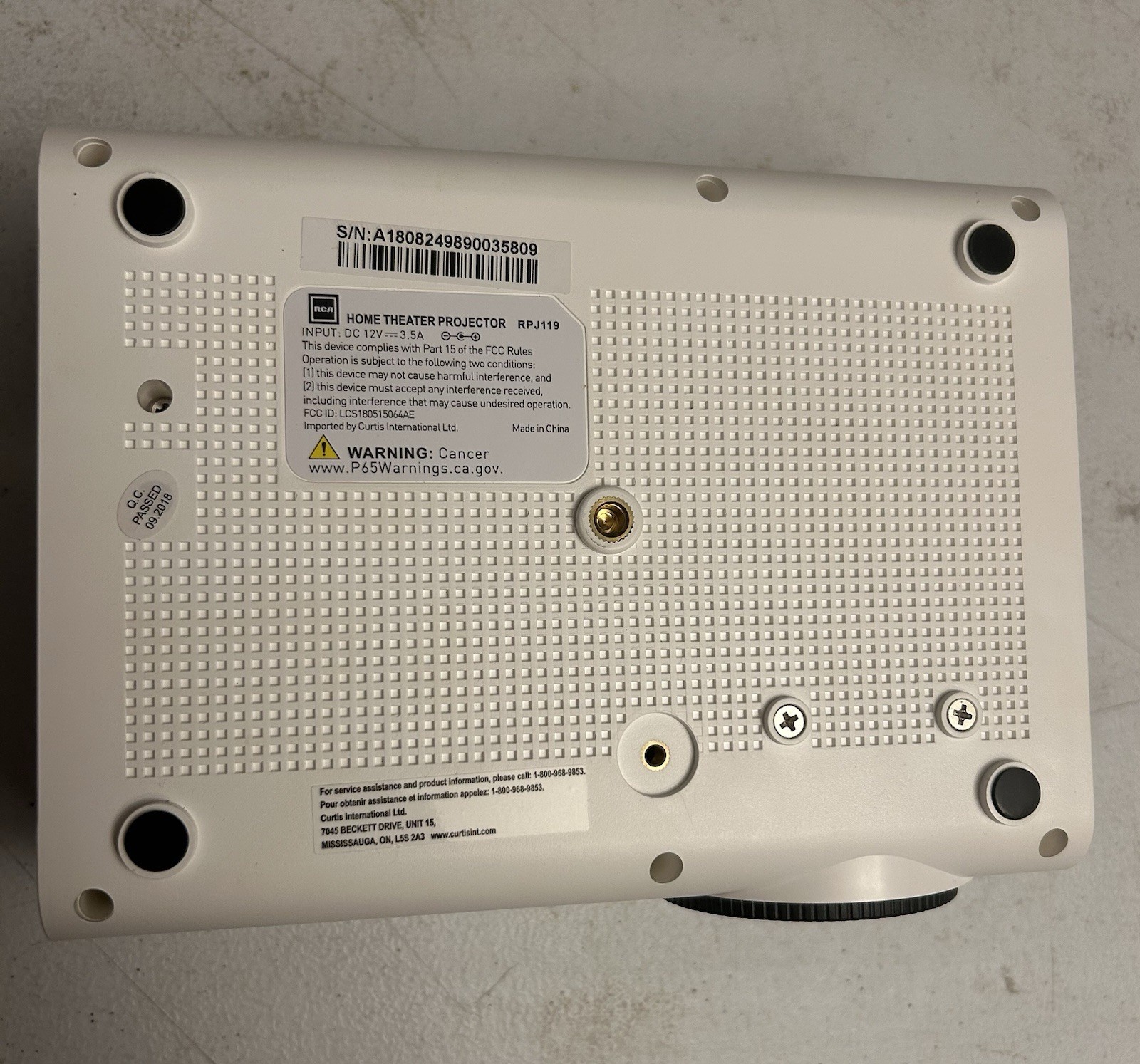 RCA LED Home Theater Projector