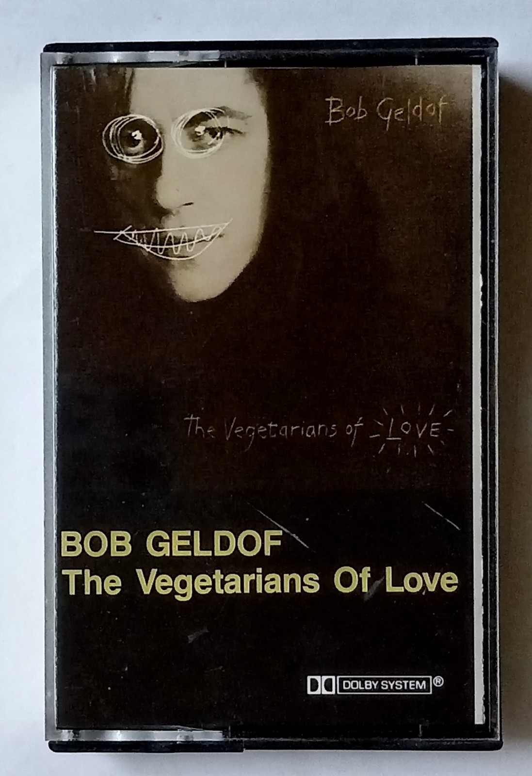 The Vegetarians of Love by Bob Geldof Rare 1990 Mercury Malaysia Cassette Tape