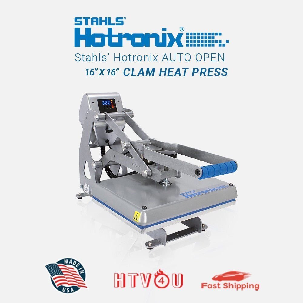 Stahls Hotronix Auto Open Clam Heat Press STX16-120 (16" x 16")