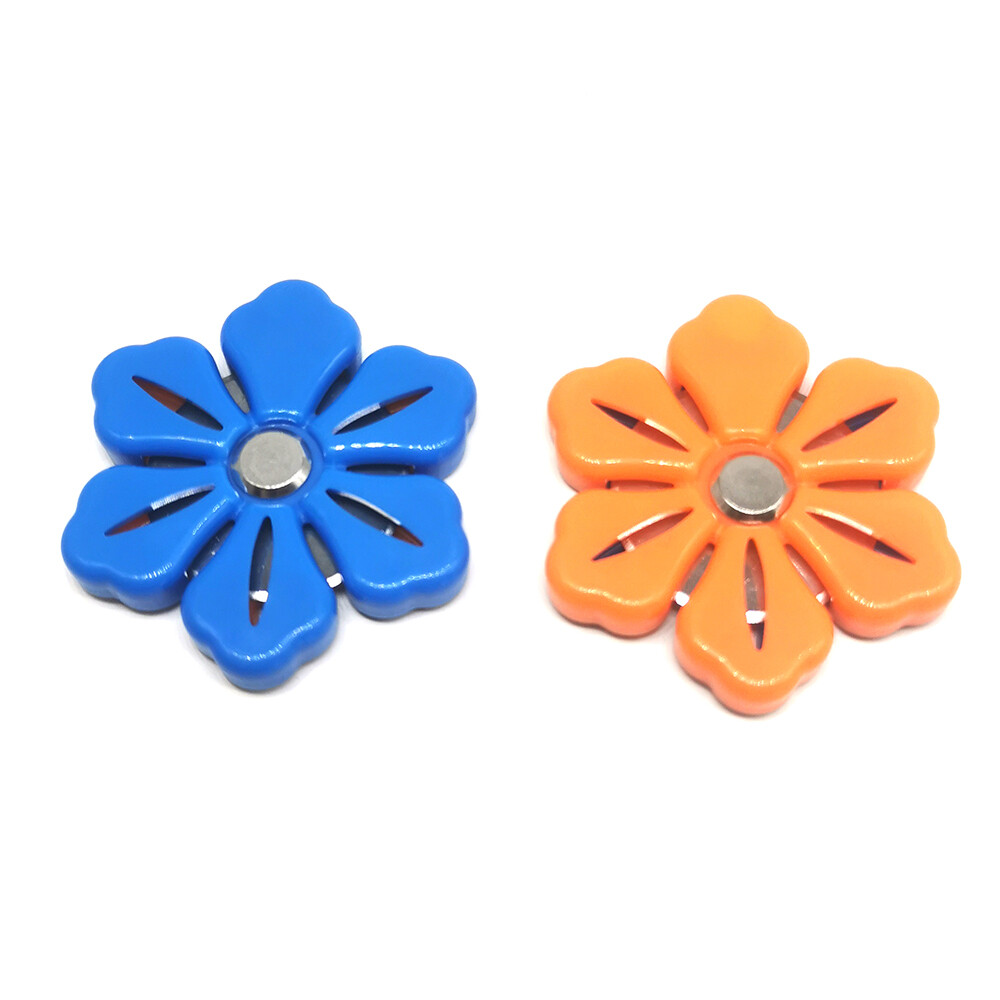 2pcs Magnetic Thread Cutter for Quilting and Sewing Tools(Orange+Blue)