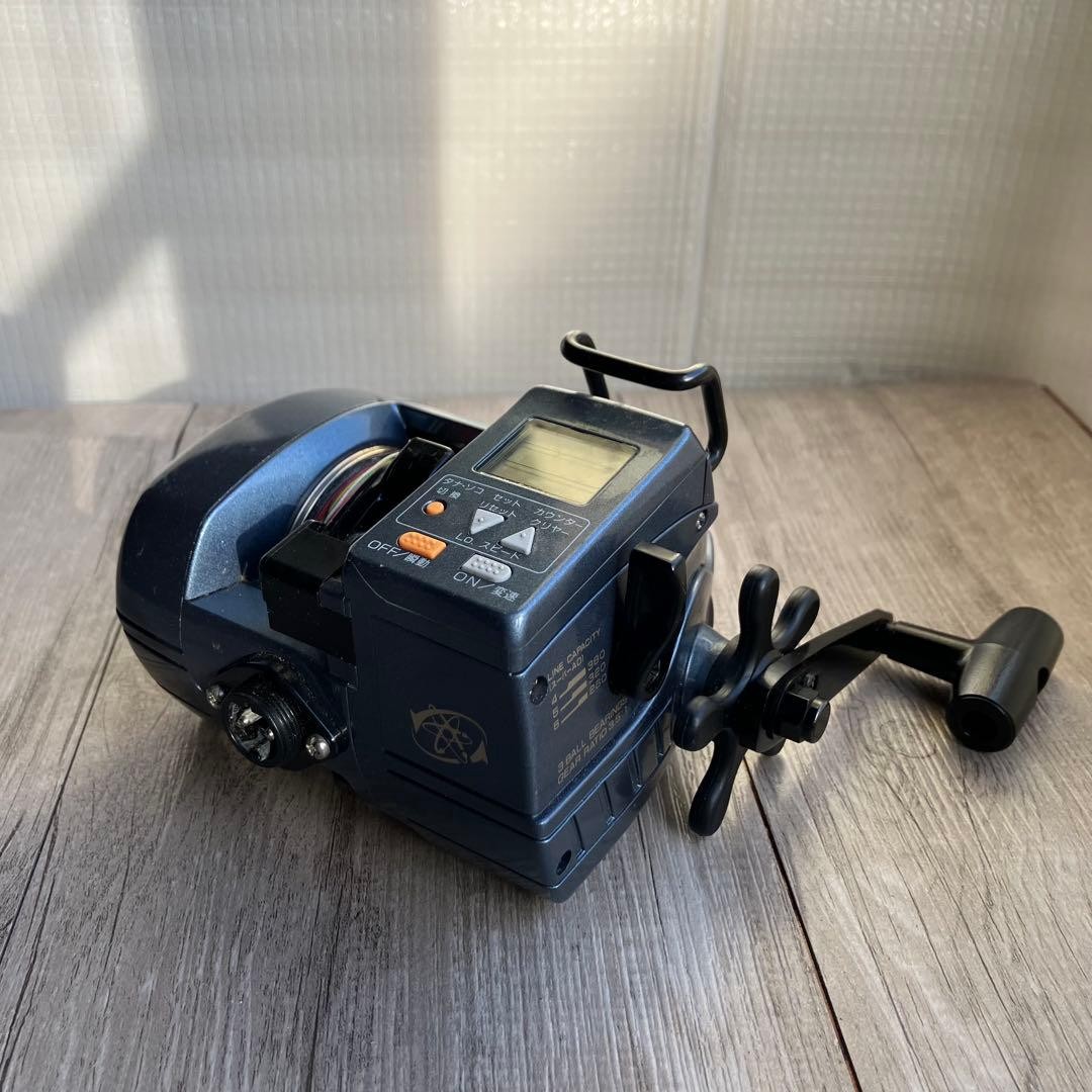 3F Vhtf Ryobi Ad Electric 60 Hi-Power Reel JPN Vintage Retro Rare Fishing Reel M