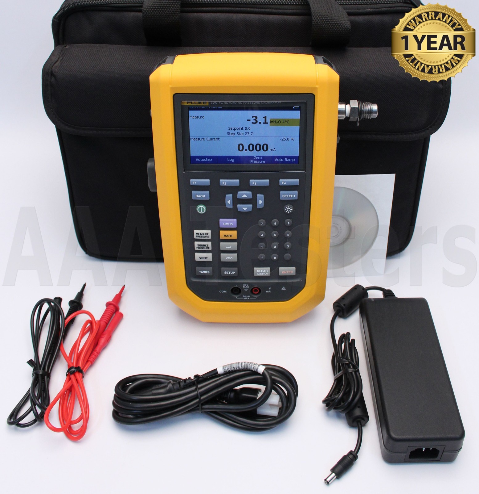 Fluke 729 300G FC Automatic Pressure Calibrator 300 psi / 20 bar