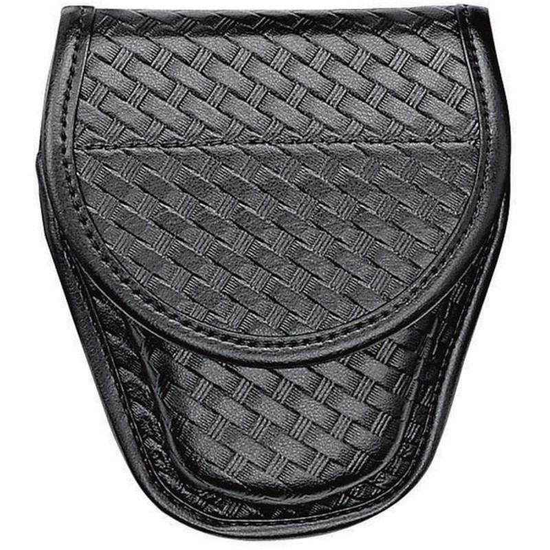 Model 7918 AccuMold Elite Ultimate Hinge Handcuff Case - Basketweave, Hidden